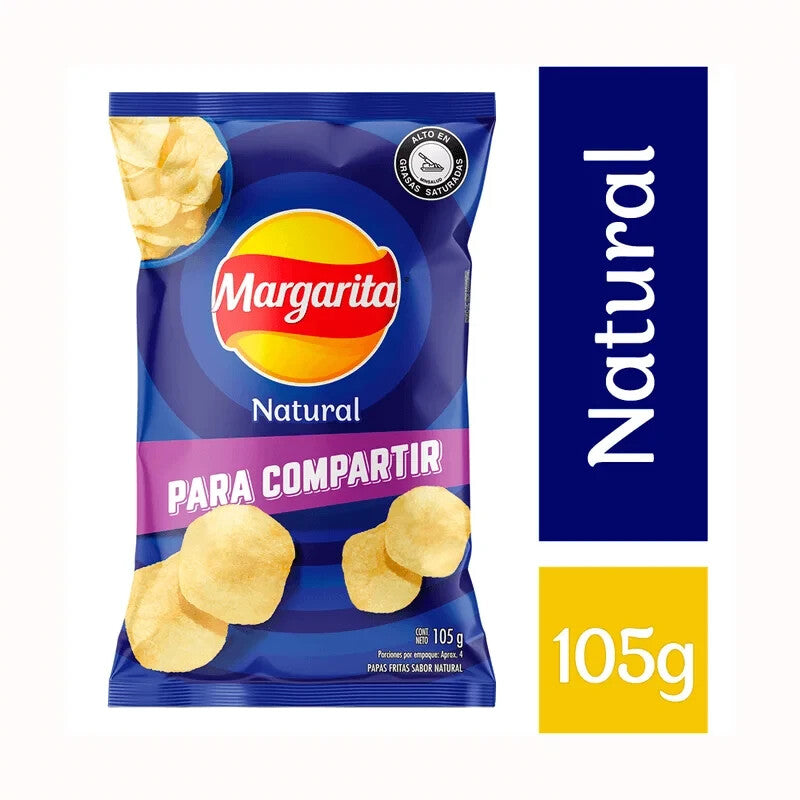 Frito Lay Margarita Potato Chips 4 Flavors Variety Pack Assorted Mix 4-Pack 105g