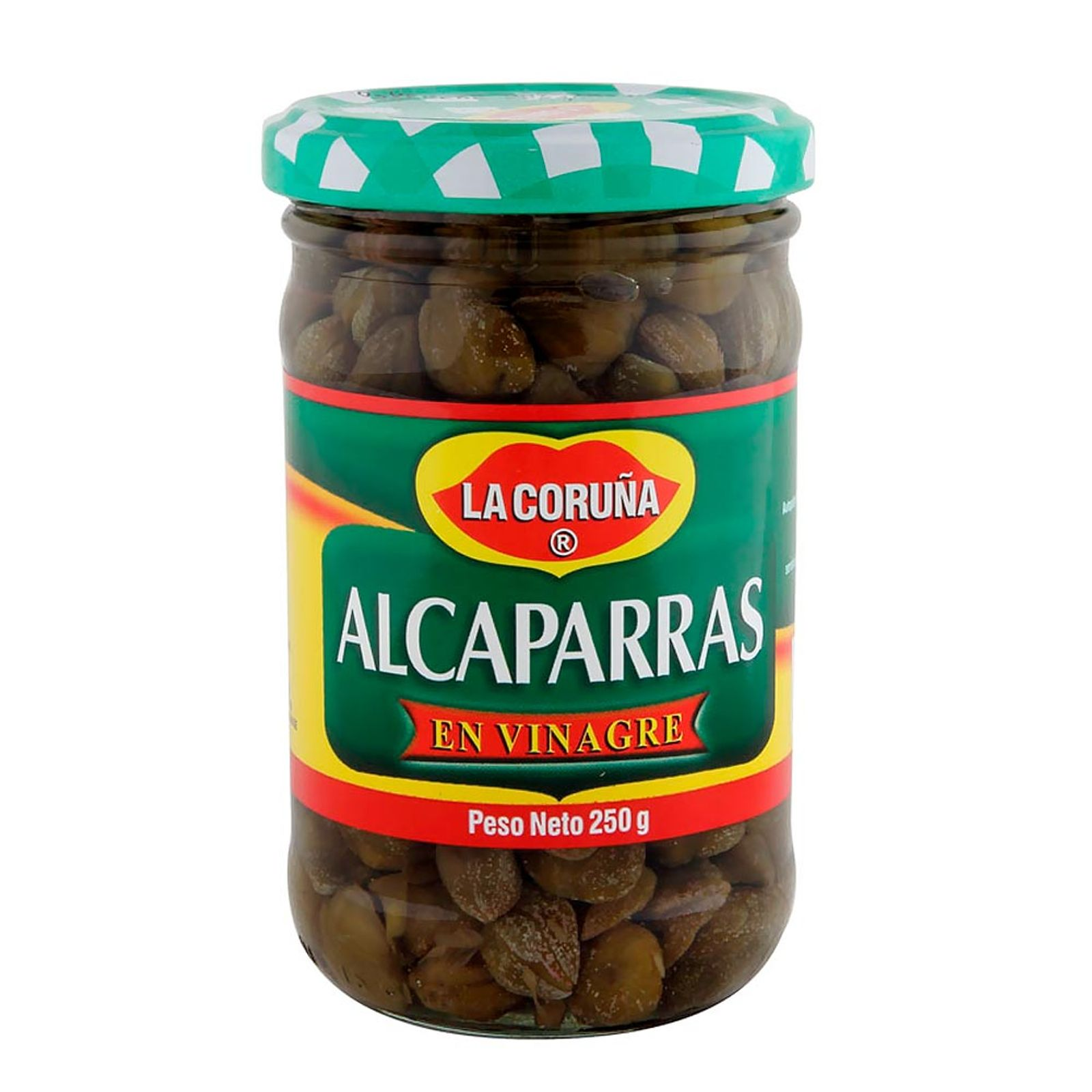 La Coruna Pickled Capers Alcaparras en Vinagre Tangy Salad Topping - 250g