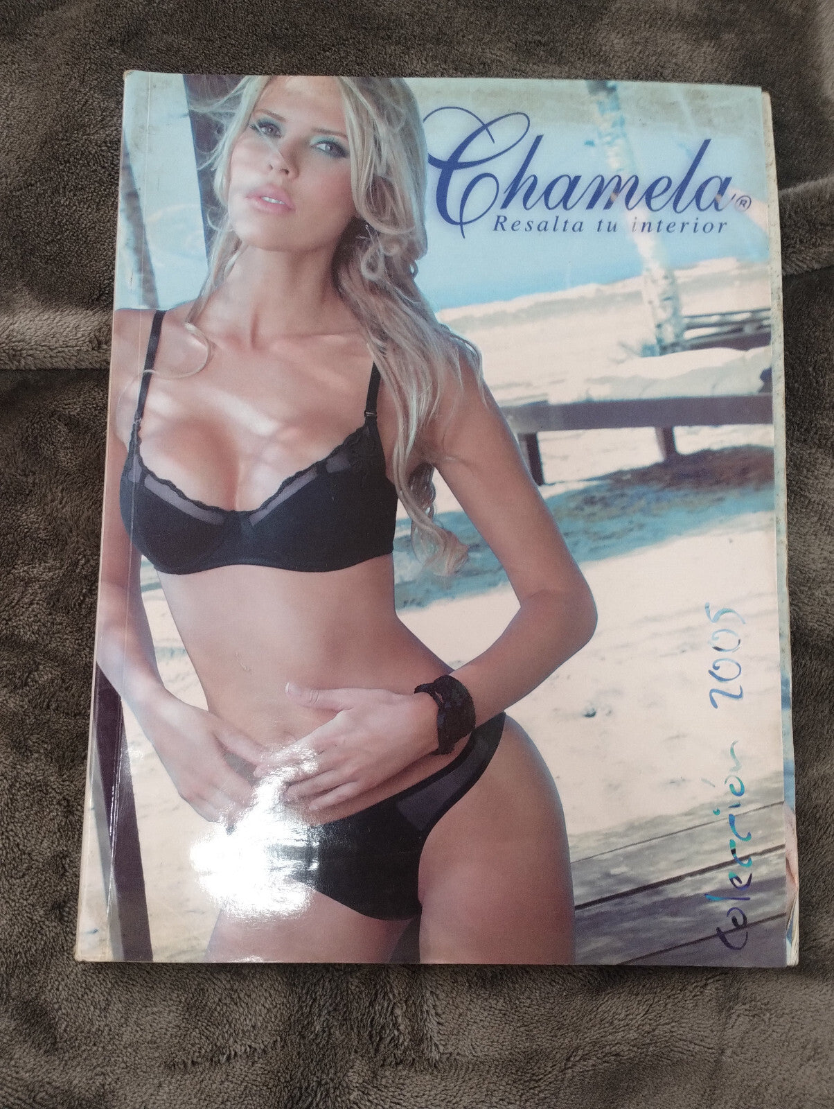 Claudia Perlwitz Bikini Catalogue 2005 Chamela Underwe Snack Food Grocery Treat