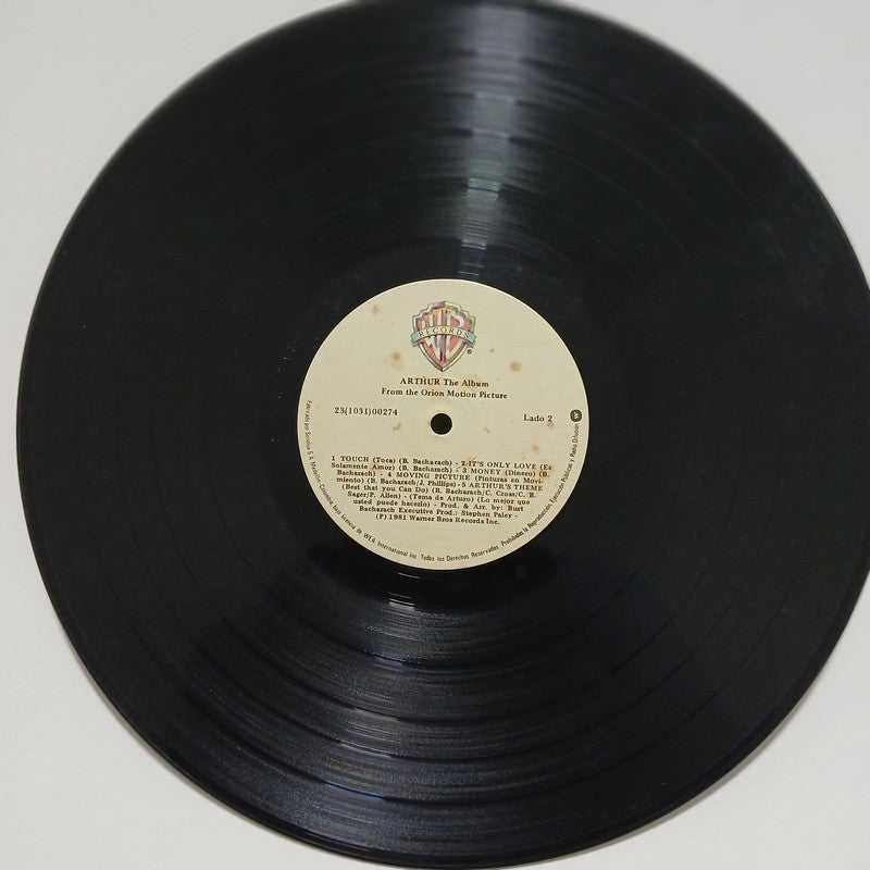 Various Arthur The Album Warner Bros Vinyl LP Record Original Movie Soundtrack
