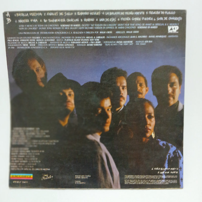 Yordano Finales Del Siglo Discos Fuentes Vinyl LP Record Rare Latin Pop Rock