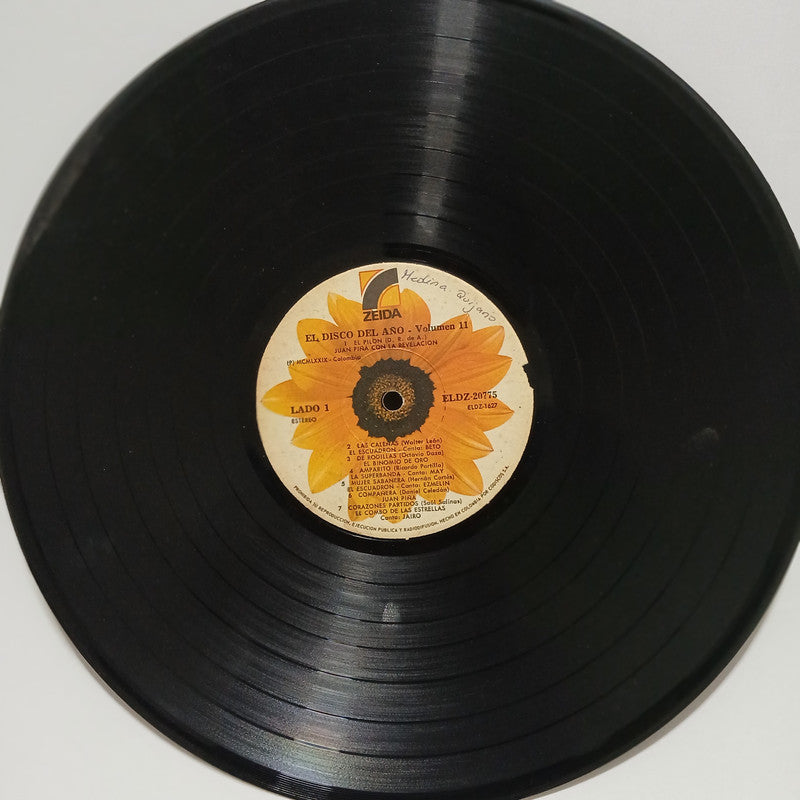 Various El Disco Del Ano Vol 11 Zeida Codiscos Vinyl LP Record Tropical Cumbia