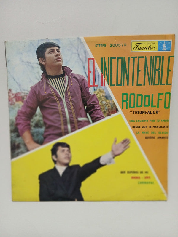 Rodolfo Aicardi El Incontenible Rodolfo ''Triunfador'' LP, Album Discos Fuentes