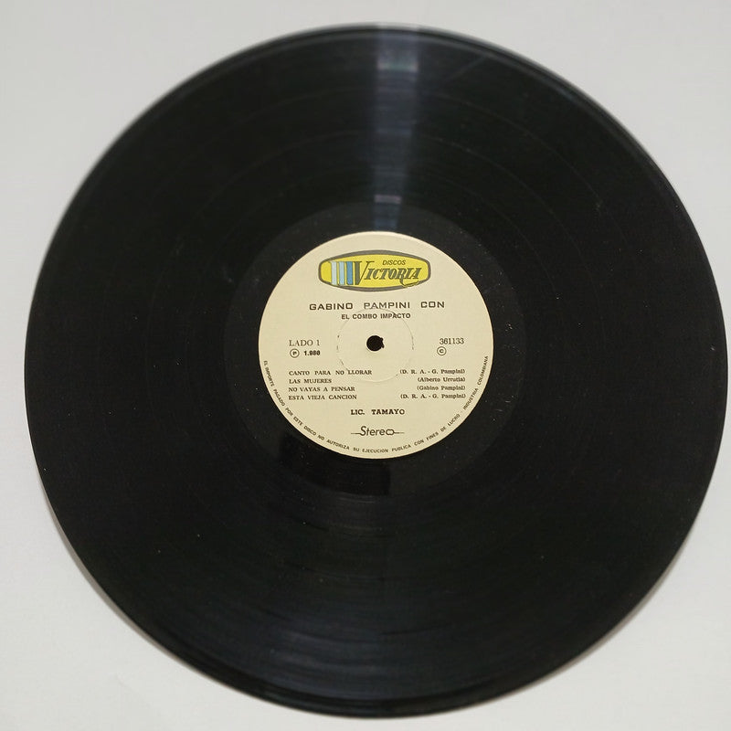 Gabino Pampini Combo Impacto Hits Discos Victoria Vinyl LP Record Latin Salsa