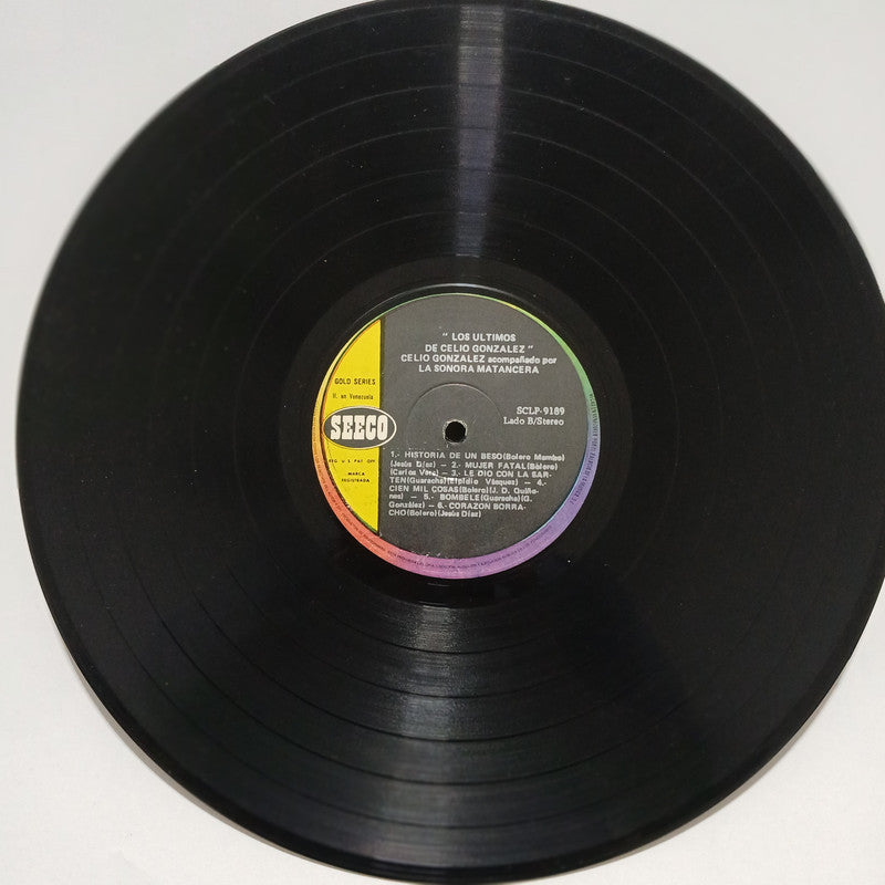 Celio Gonzalez Sonora Matancera Los Ultimos De Celio Gonzalez Vinyl LP Bolero