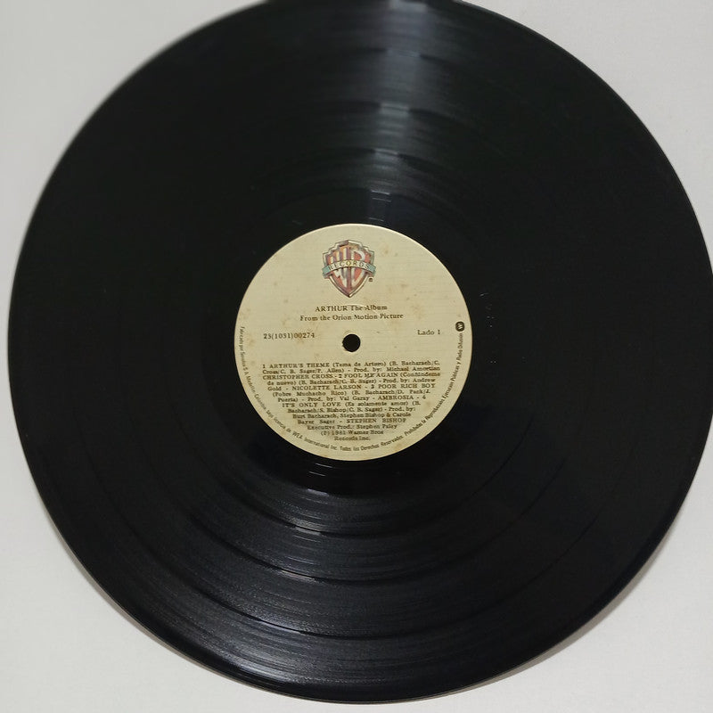 Various Arthur The Album Warner Bros Vinyl LP Record Original Movie Soundtrack