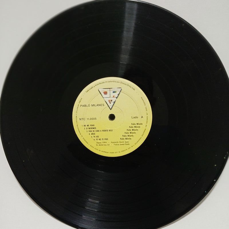Pablo Milanes No Me Pidas Areito Vinyl LP Record Original Cuban Nueva Trova