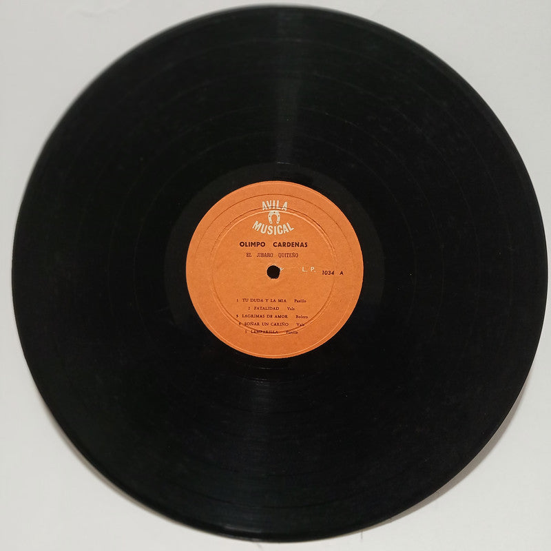Olimpo Cardenas El Jibaro Quiteno Explosivos Vinyl LP Record Vintage Bolero
