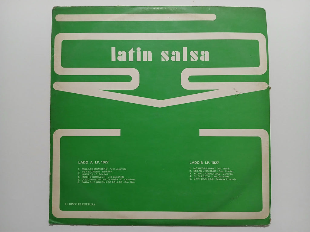 Various Latin Salsa Pace Records Vinyl LP Record Vintage Salsa Brava Compilation