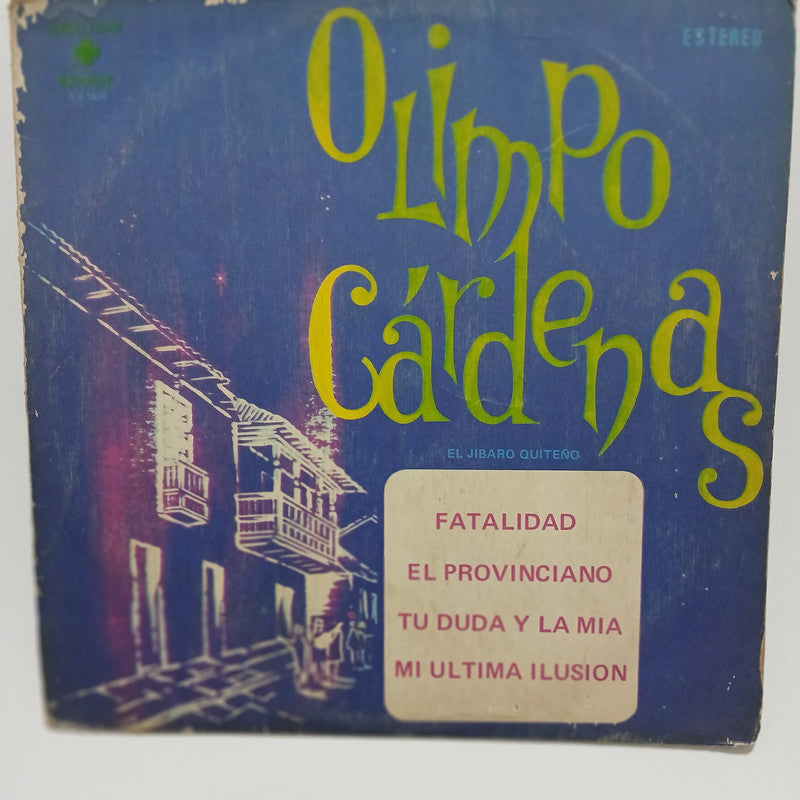 Olimpo Cardenas El Jibaro Quiteno Explosivos Vinyl LP Record Vintage Bolero