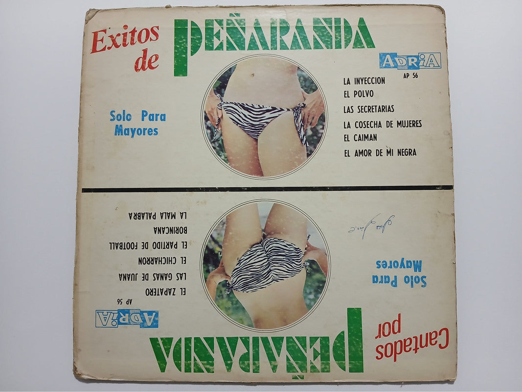 Jose Maria Penaranda Exitos De Penaranda Adria Vinyl LP Record Classic Cumbia