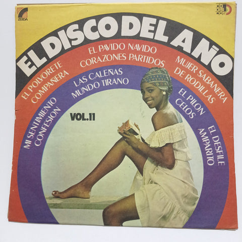 Various El Disco Del Ano Vol 11 Zeida Codiscos Vinyl LP Record Tropical Cumbia