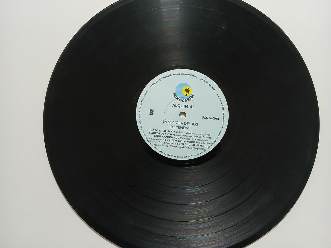 Alquimia La Sonora Del XXI Leyenda Fonocaribe Vinyl LP Record Rare Salsa Dura