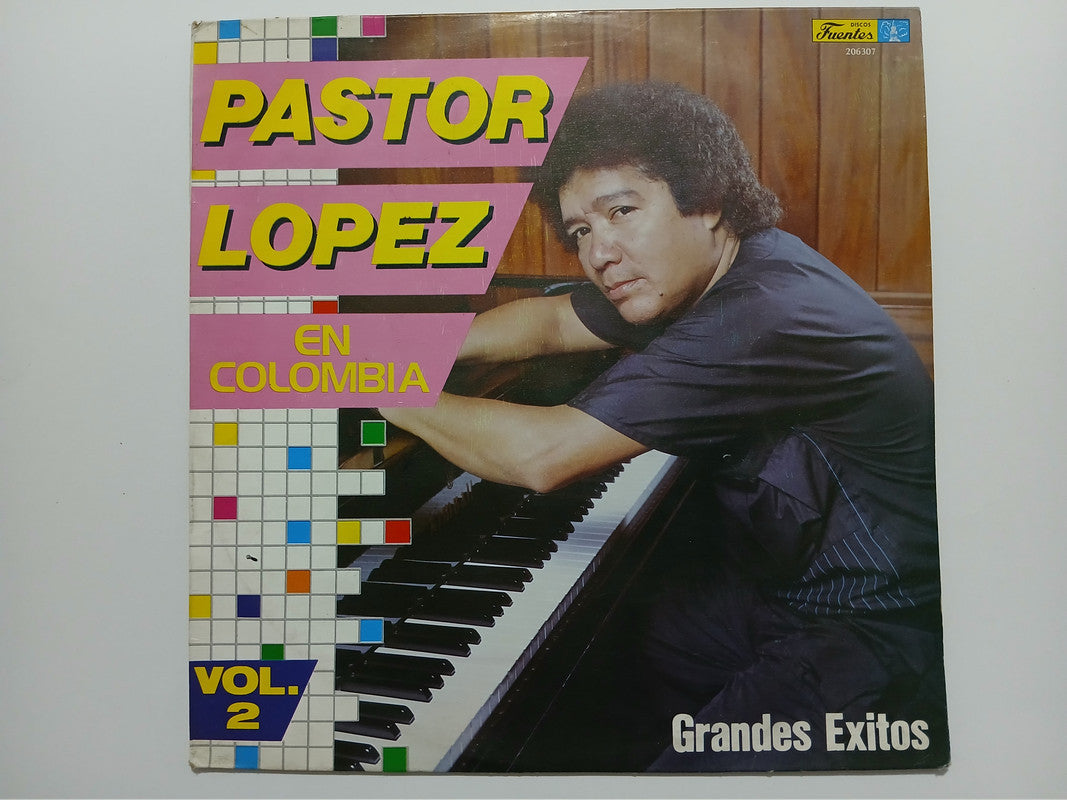 Pastor Lopez En Colombia Vol 2 Discos Fuentes Vinyl LP Record Classic Cumbia