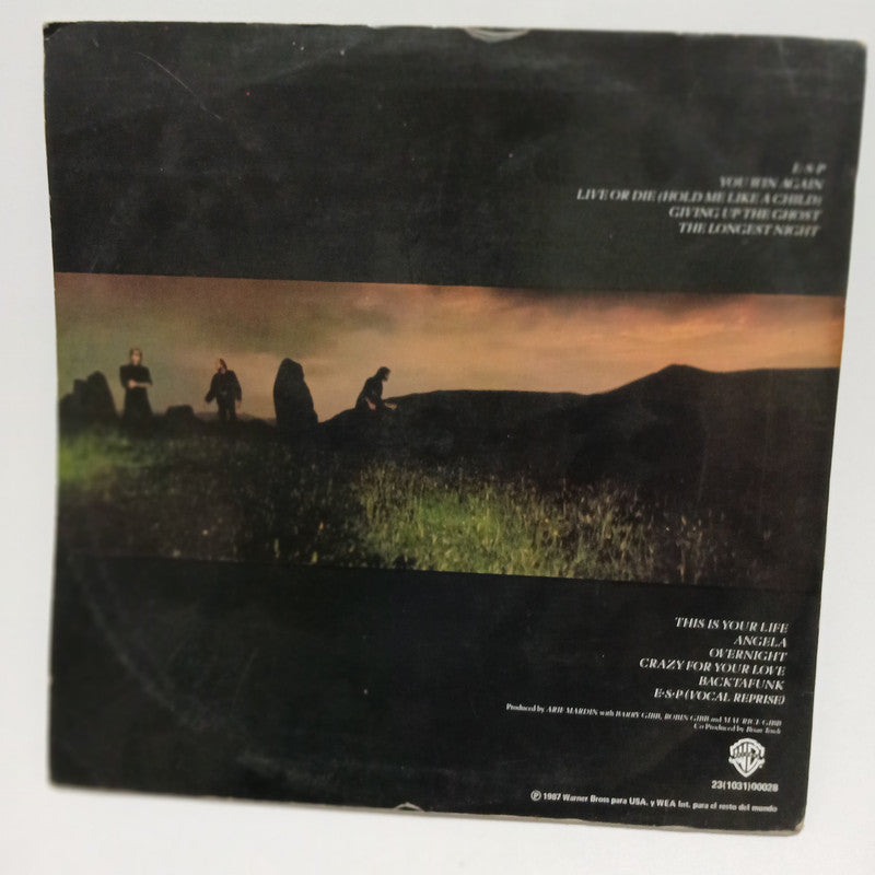 Bee Gees ESP Warner Bros Vinyl LP Record Rare Promo Pressing Classic Pop Rock